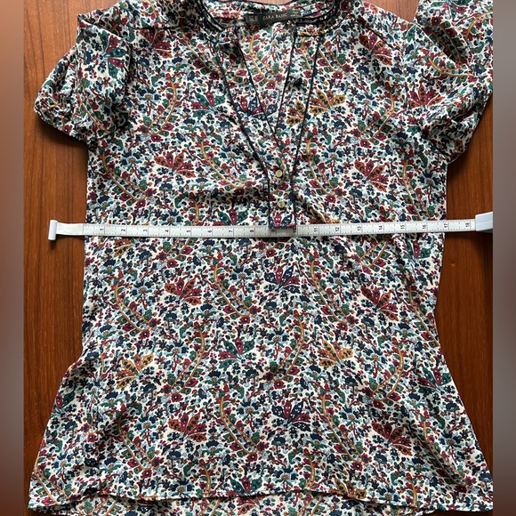 Women’s Zara printed blouse size XS in EUC. - Picture 5 of 7